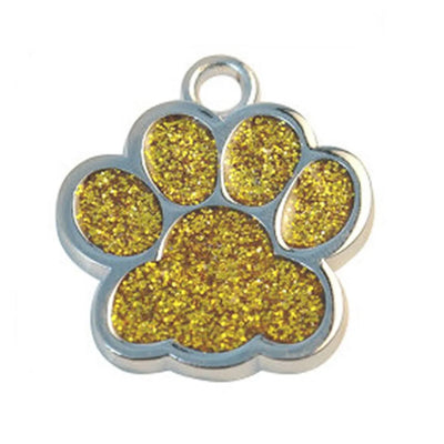Mini Shine Paw Pet ID Tags