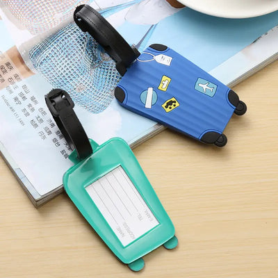 Pet Fashion Silicone Luggage Tags Set